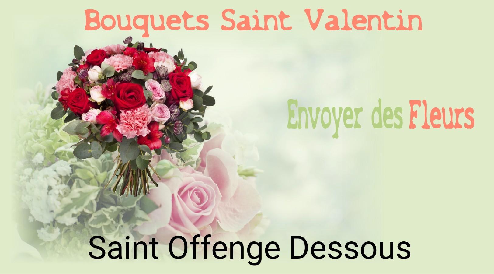 Roses de Saint-Valentin livrées à Saint-Offenge-Dessous